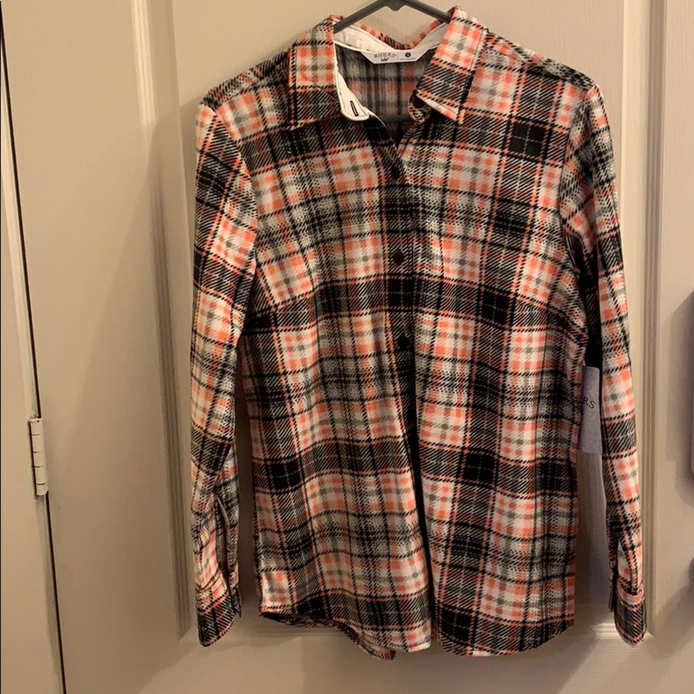 Lee Fleece Plaid Shirt